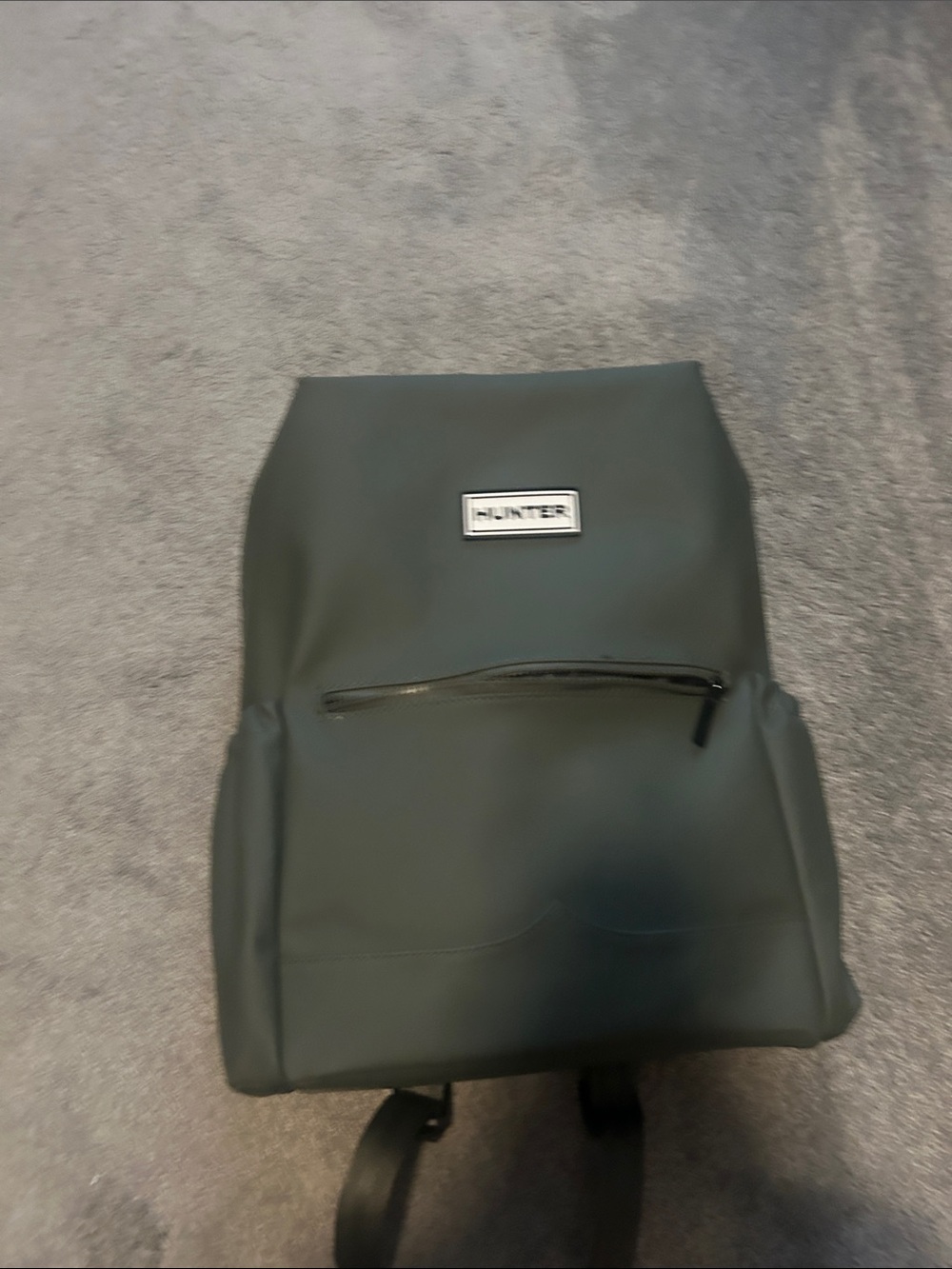 Hunter Matte Olive Green Unisex  Waterproof Backpack